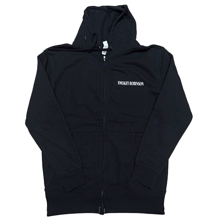 Smokey Robinson - Gasms Zip Hoodie - Black