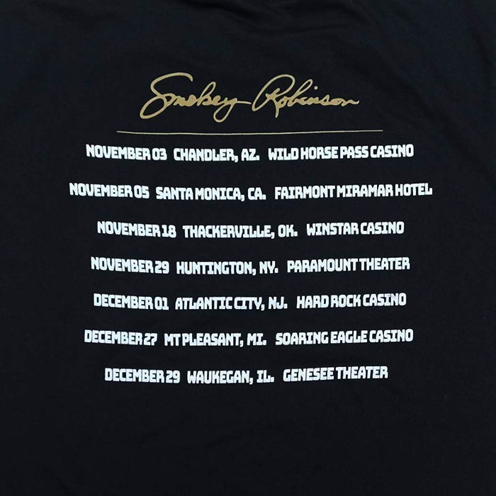 Smokey Robinson - Gasms T-shirt - Black